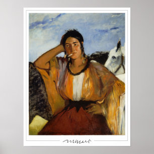 Édouard Manet Zedign Poster d'art #199