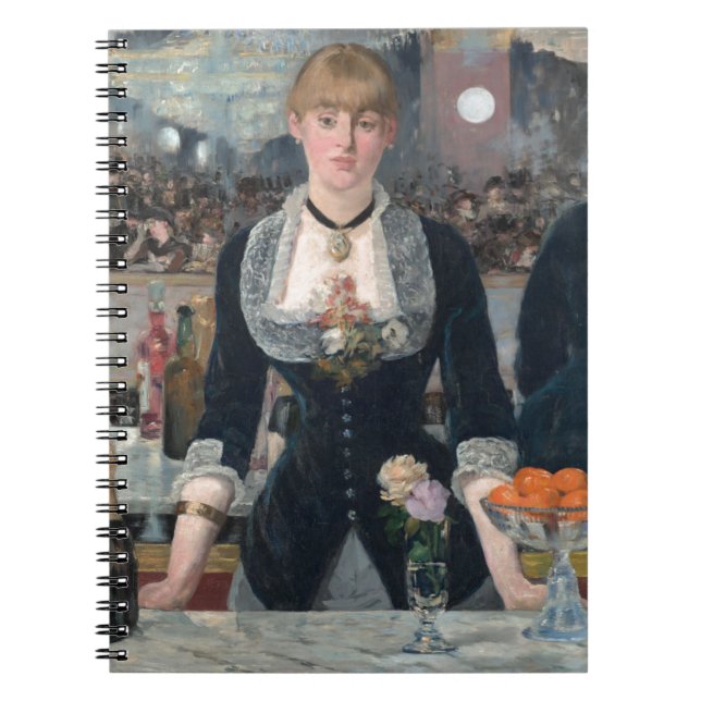 Edouard Manet's A Bar at the Folies-Bergère Notebook (Front)