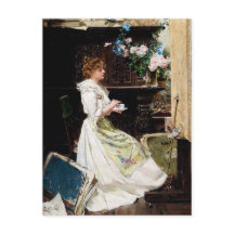 Edouard Mentha - Break of the painter in studio