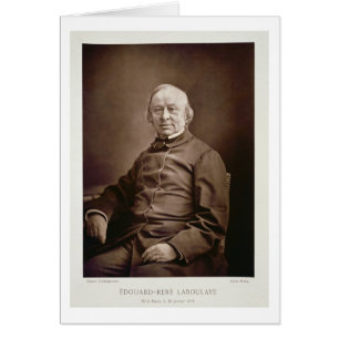 Edouard-Rene Laboulaye (1811-83), from 'Galerie Co