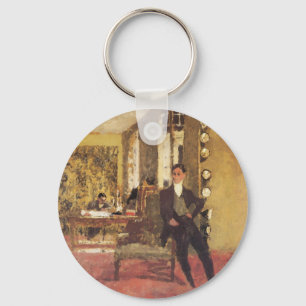 Edouard Vuillard The Art Dealers 1908 Keychain