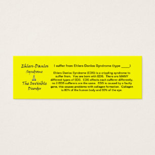 EDS Awareness - Skinny