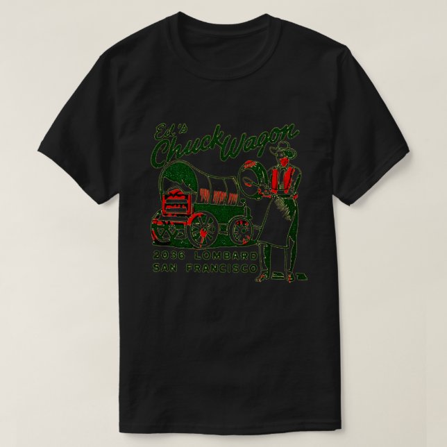 Eds Chuck Wagon T-Shirt (Design Front)
