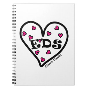 EDS Heart Spiral Notebook