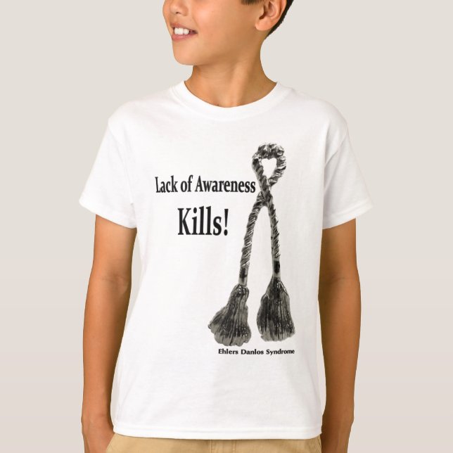 EDS Lack of Awareness Kills T-Shirt (Front)