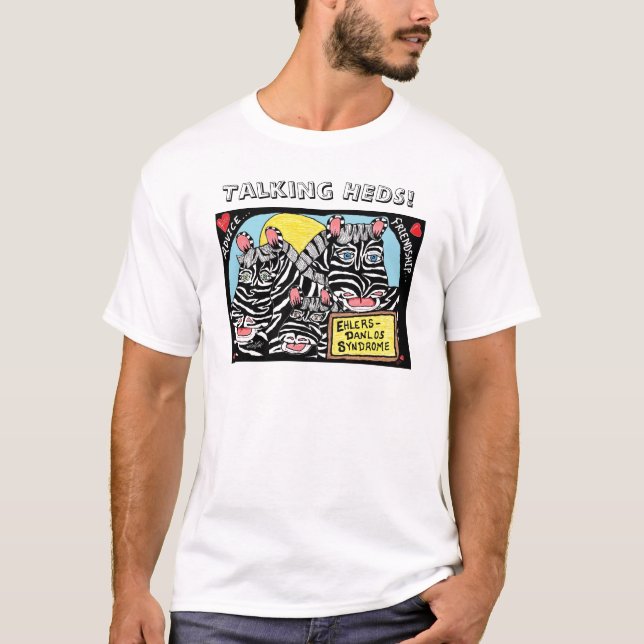 EDS Stripes, Talking HEDS! T-Shirt (Front)
