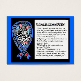 EDS Zebra Awareness, Wallet Card.