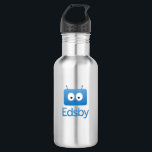 Edsby water bottle<br><div class="desc">18 oz. bottle. Made with 18/8 stainless steel. Height: 8.67" Weight: 8.7 oz. 100% BPA free.</div>