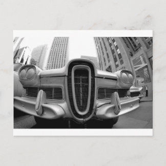 Edsel in NYC Postcard