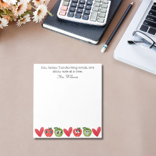 Edu-Notes: Transforming Minds,Teacher Appreciation Notepad