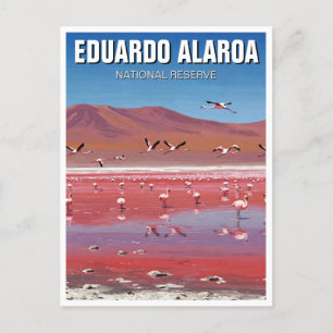 Eduardo Avaroa National Reserve Bolivia Travel Postcard