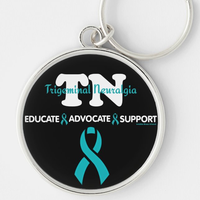 EDUCATE ADVOCATE SUPPORT...TN KEYCHAIN (Front)