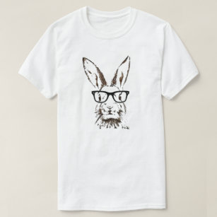 Educated Rabbit Easter T-Shirt