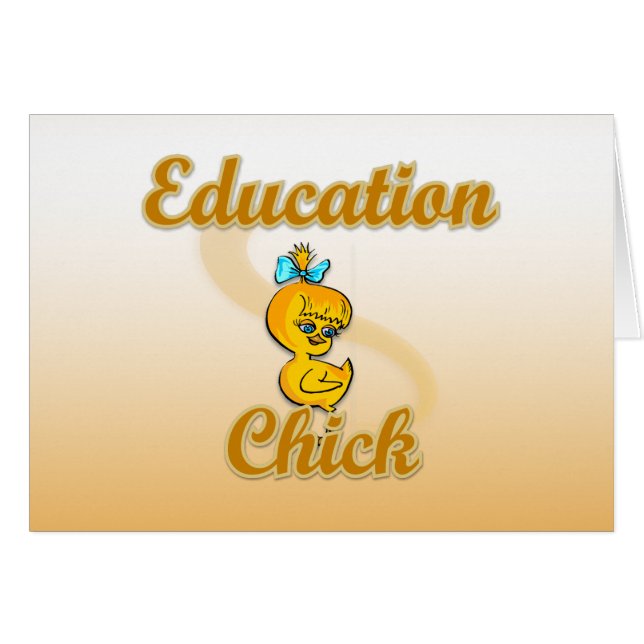 Education Chick (Front Horizontal)