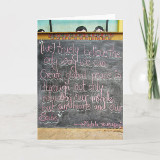 Education for the Heart and Soul Thank You Card