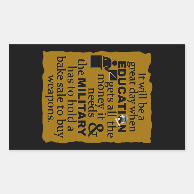 Education stickers, customize sticker (Front)