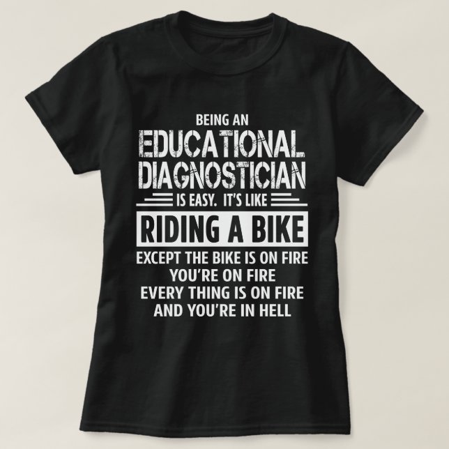 Educational Diagnostician T-Shirt (Design Front)