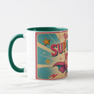 Educational motivational mug for teachers and kids