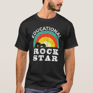 Educational Rockstar Rock Out Teachers T-Shirt