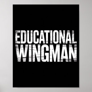 Educational Wingman Teacher Istant Suprt -  Poster