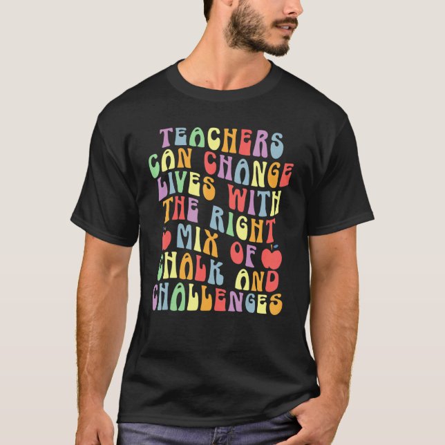 Educator Learning Teaching Tutor Teacher T-Shirt (Front)