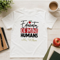 Educator of Mini Humans Notebook – Funny Teacher 