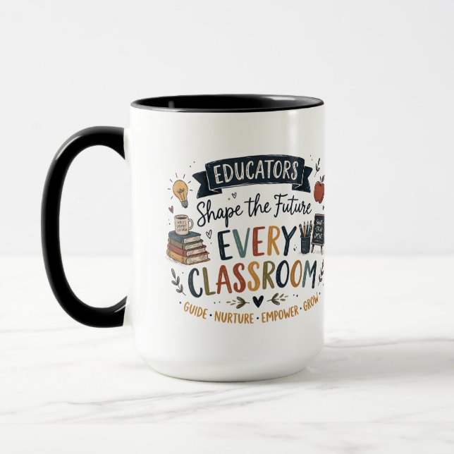 Educators Shape the Future Mug (Left)