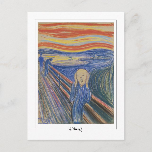 Edvard Munch #123-2 - Fine Art Postcard (Front)