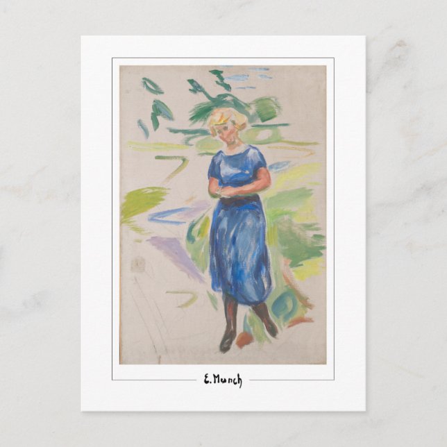 Edvard Munch #351 - Fine Art Postcard (Front)