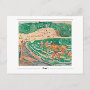 Edvard Munch #412-3 - Fine Art Postcard