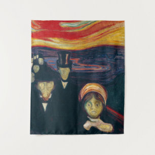 Edvard Munch - Anxiety Tapestry