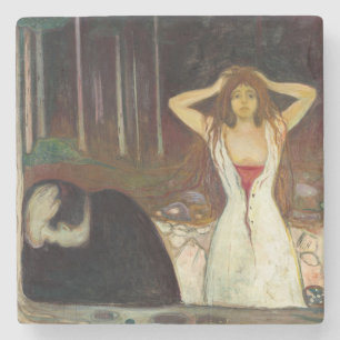 Edvard Munch - Ashes Stone Coaster