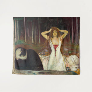 Edvard Munch - Ashes Tapestry