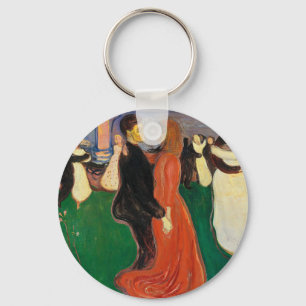 Edvard Munch - Dance Of Life Keychain