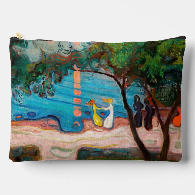 Edvard Munch - Dance on the Beach Accessory Pouch (Front)