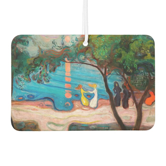 Edvard Munch - Dance on the Beach Air Freshener (Front)