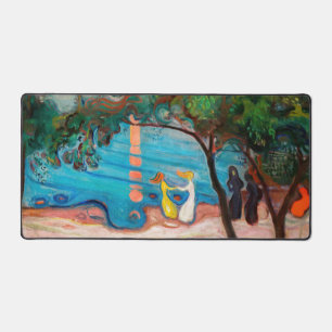 Edvard Munch - Dance on the Beach Desk Mat