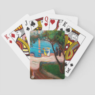 Edvard Munch - Dance on the Beach Playing Cards