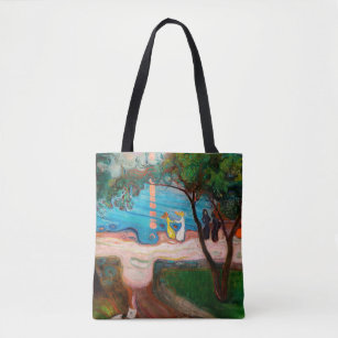 Edvard Munch - Dance on the Beach Tote Bag