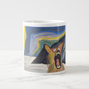 Edvard Munch hurle de la Mug de Chien