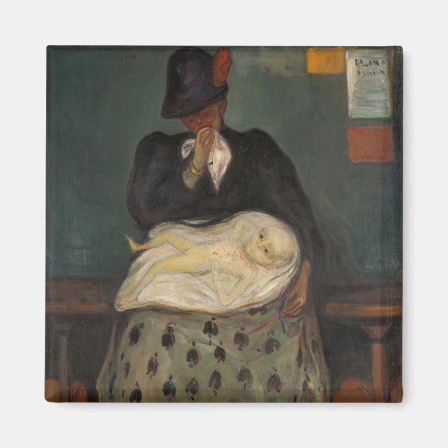 Edvard Munch - Inheritance Magnet (Front)