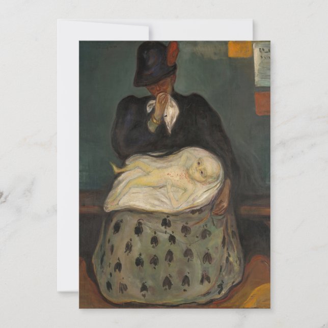 Edvard Munch - Inheritance Thank You Card (Front)