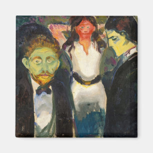 Edvard Munch - Jealousy Magnet