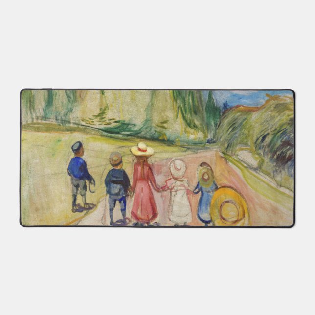 Edvard Munch - La forêt Fairytale (Recto)