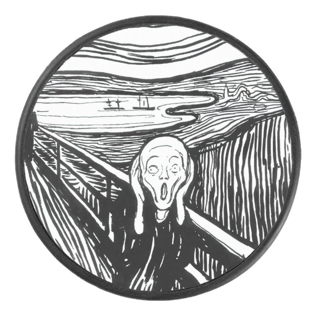 Edvard Munch - La lithographie de cri (Devant)