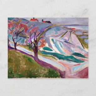 Edvard Munch Landscape, Kragerø Postcard