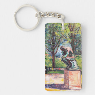 Edvard Munch - Le penseur de Rodin