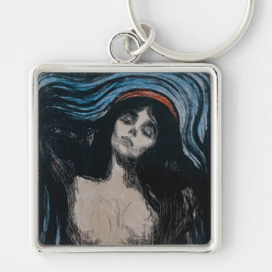 Edvard Munch - Madonna Lithography Keychain