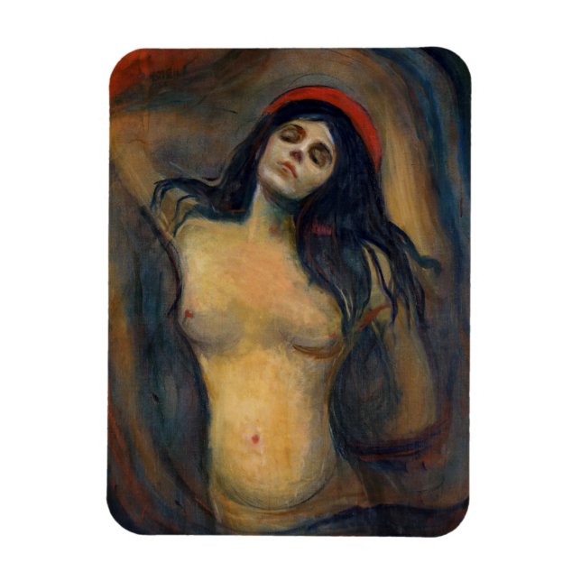 Edvard Munch - Madonna Magnet (Vertical)