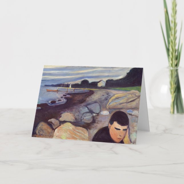 Edvard Munch - Melancholy Card (Front)
